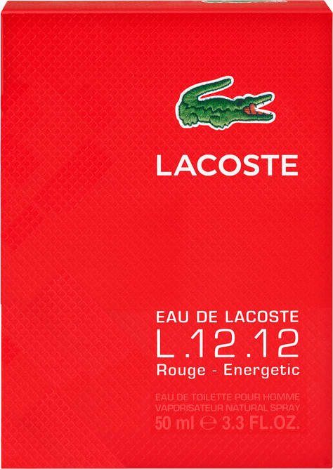 L.12.12 Rouge Lacoste Eau de Toilette - Perfume Masculino 50ml
