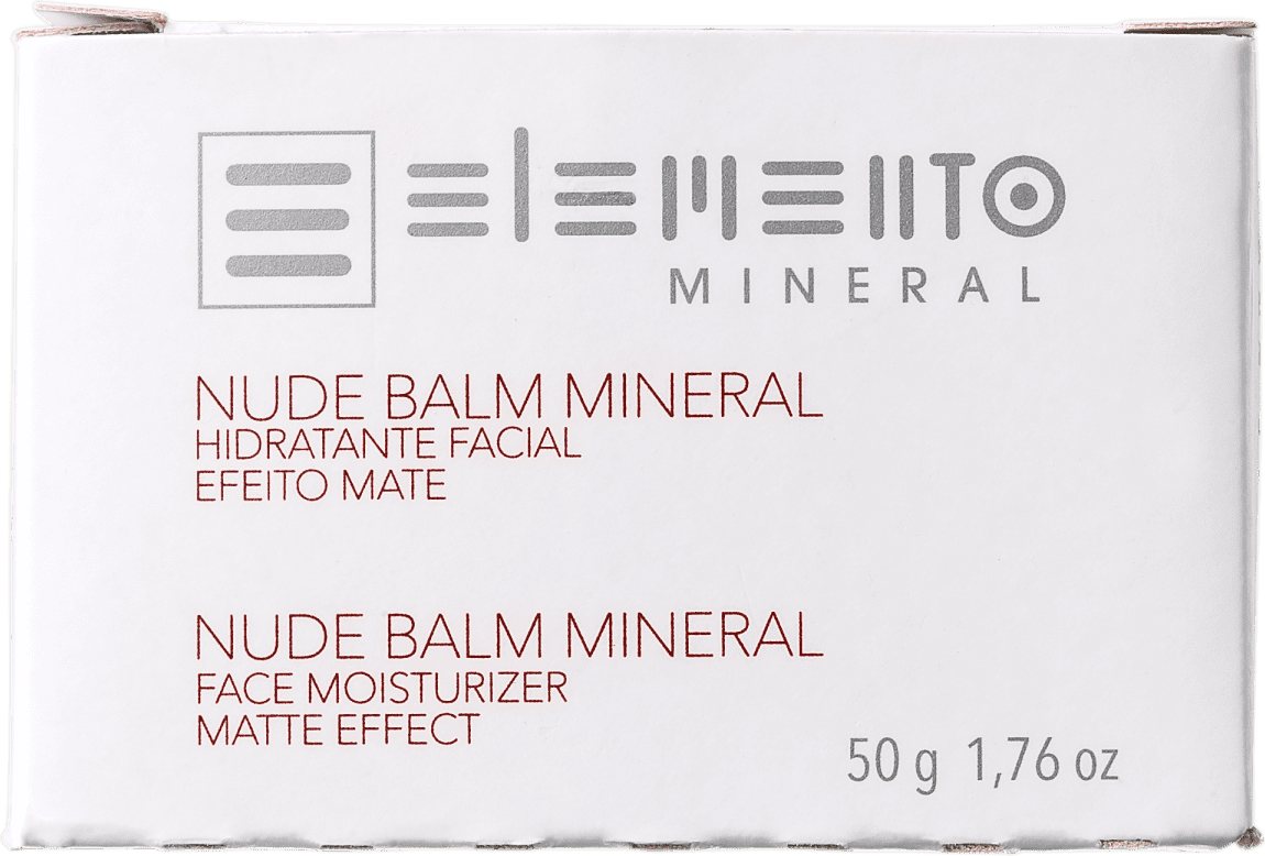 Elemento Mineral Nude Balm Mineral - Hidratante Facial 50g