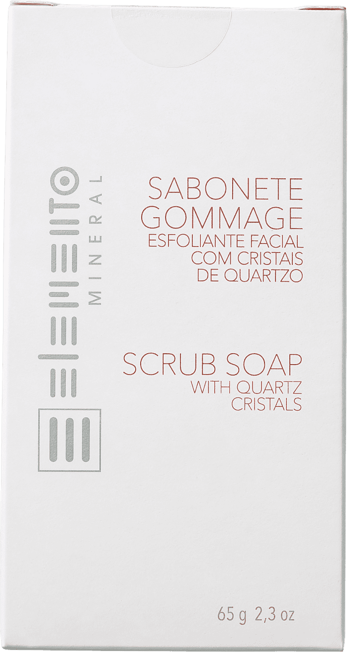 Elemento Mineral Gommage com Cristais de Quartzo - Sabonete Líquido 65g