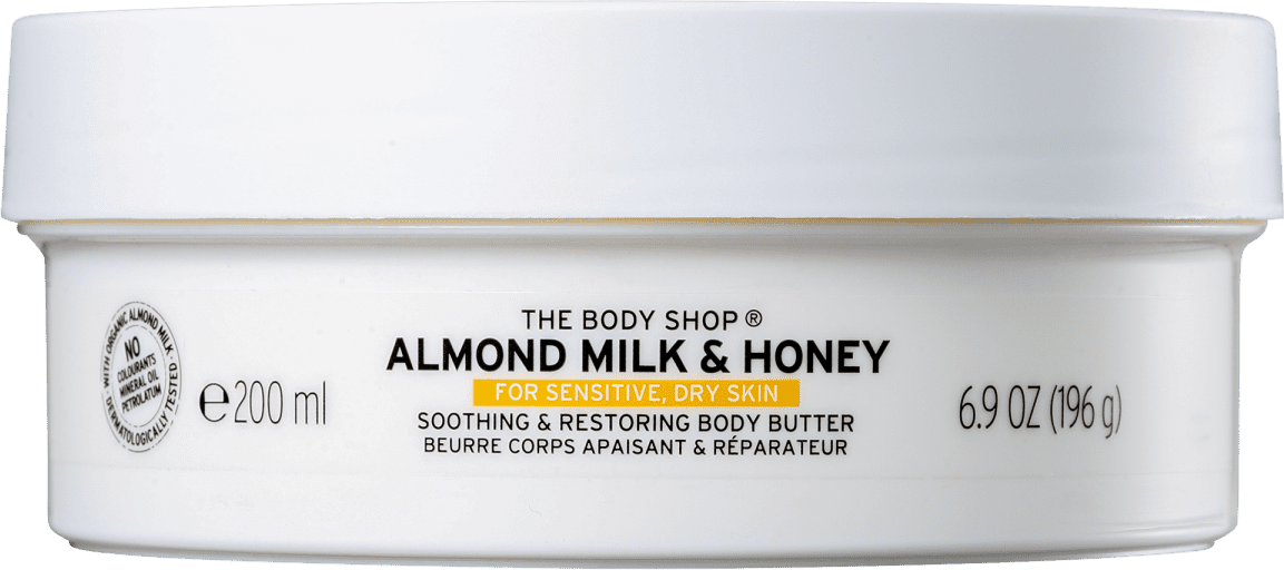 The Body Shop Almond Milk & Honey - Manteiga Hidratante Corporal 200ml