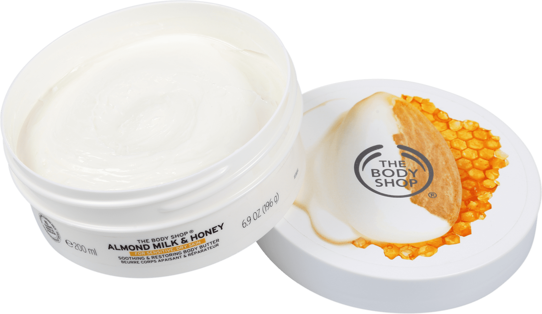 The Body Shop Almond Milk & Honey - Manteiga Hidratante Corporal 200ml