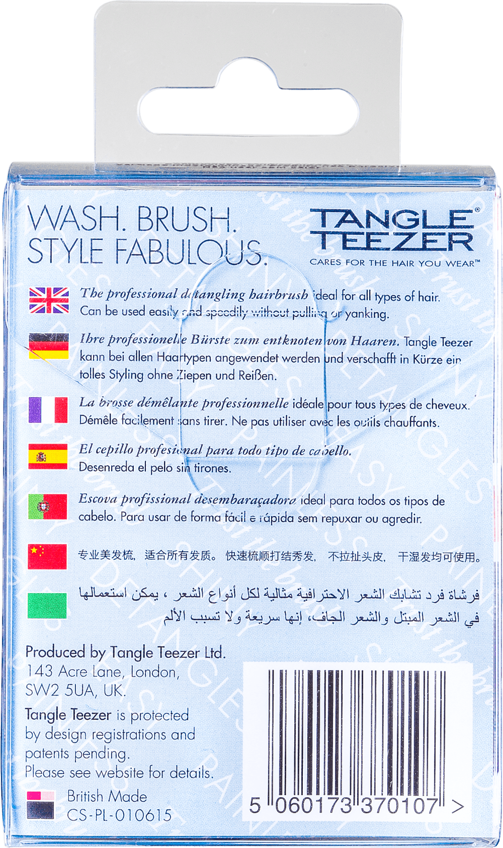 Tangle Teezer Compact Styler Leopard Pink - Escova de Cabelo