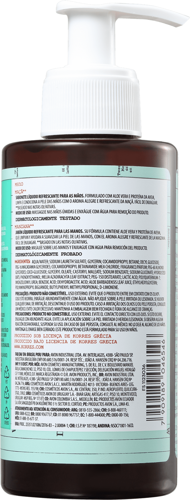 Korres Maçã - Sabonete Líquido para as Mãos 200ml