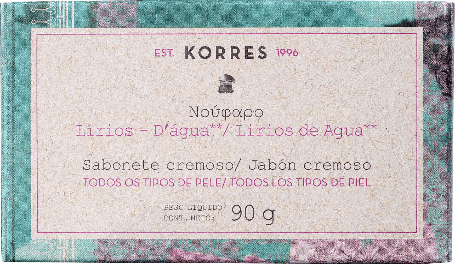 Korres Lírio D'Água - Sabonete em Barra 90g