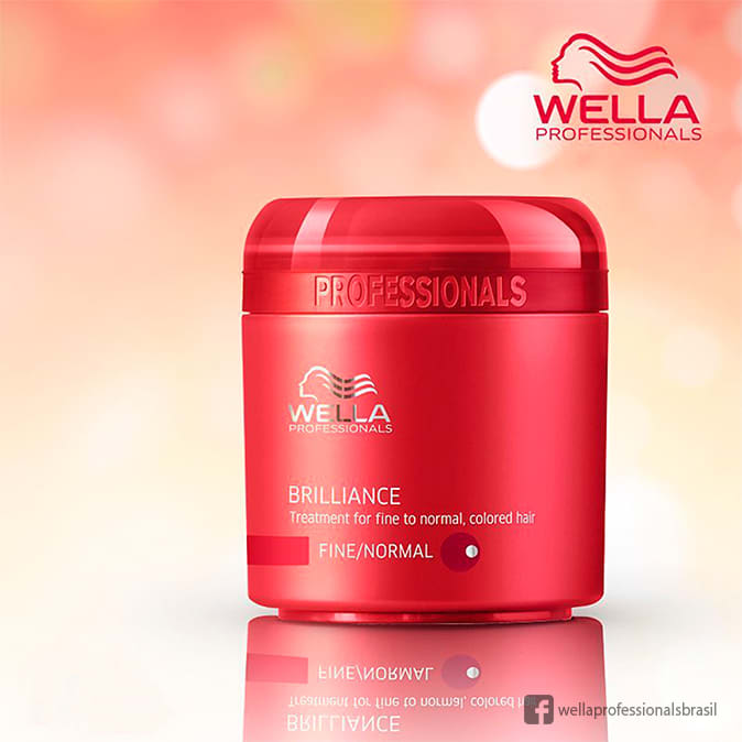 Wella Professionals Brilliance Fine to Normal Hair - Máscara Capilar 150ml