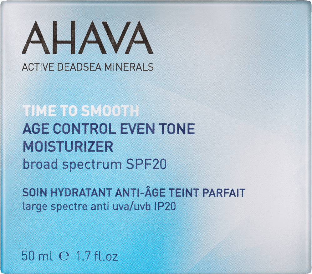 Ahava Time To Smooth Age Control Even Tone FPS 20 - Creme Anti-Idade Hidratante 50ml