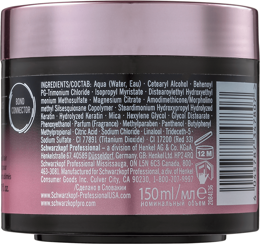 Schwarzkopf Professional BC Bonacure Fibre Force Fortifying - Máscara Capilar 150ml