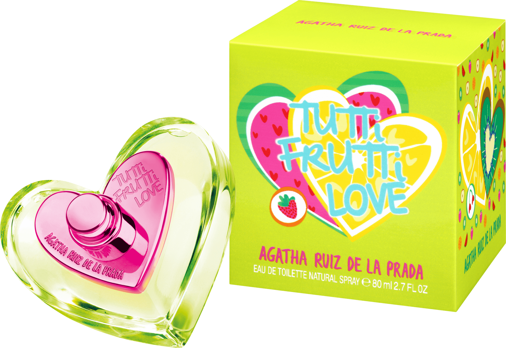 Tutti Frutti Love Agatha Ruiz De La Prada Eau de Toilette – Perfume Feminino 80ml