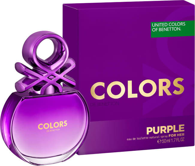 Colors Purple Benetton Eau de Toilette - Perfume Feminino 50ml