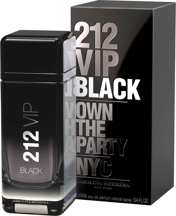 212 VIP Black Carolina Herrera Eau de Parfum - Perfume Masculino 100ml