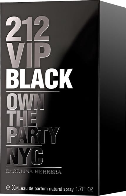212 VIP Black Carolina Herrera Eau de Parfum - Perfume Masculino 50ml