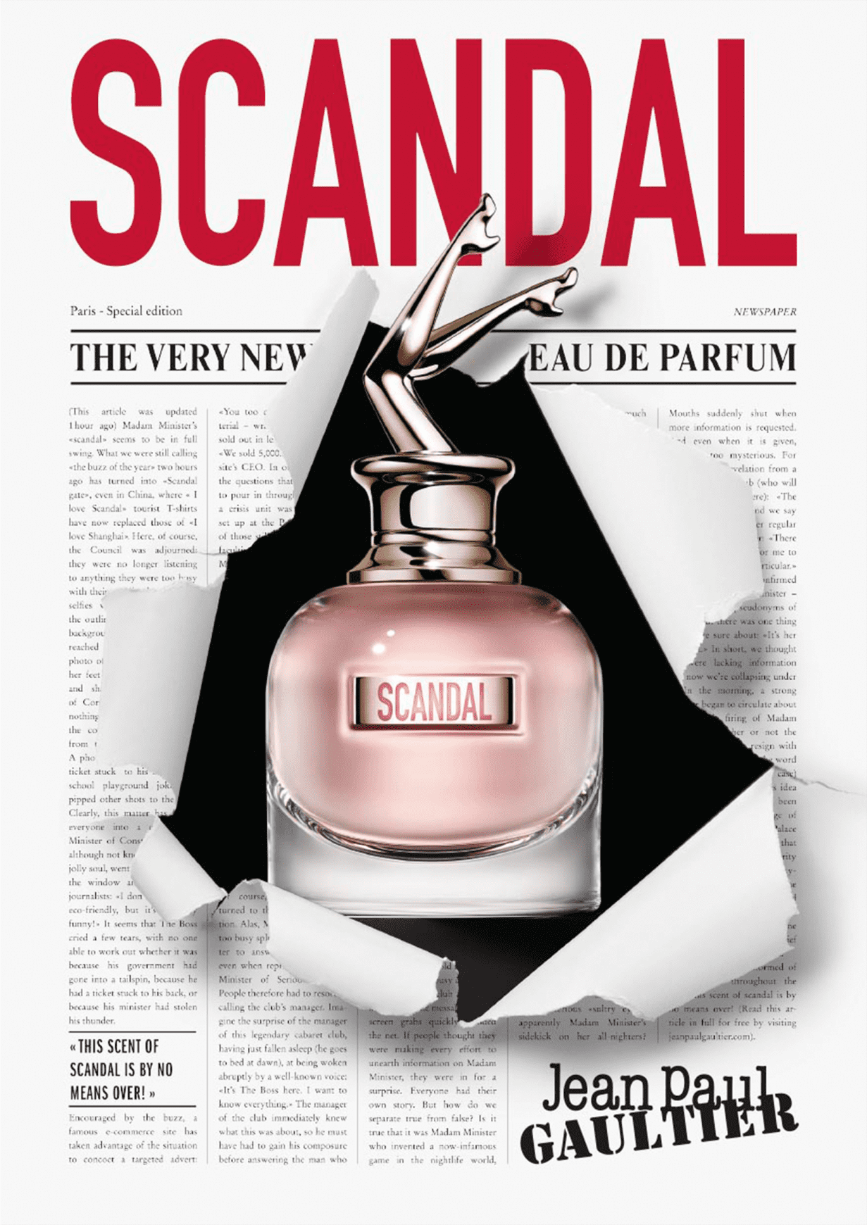 Scandal Jean Paul Gaultier Eau de Parfum - Perfume Feminino 50ml