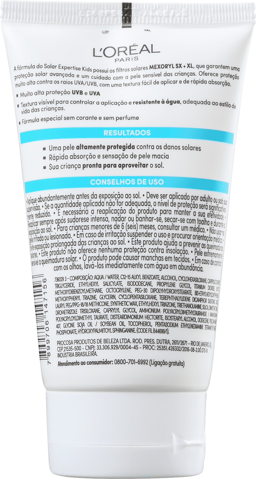 L'Oréal Paris Solar Expertise Kids Supreme Protect 4 FPS 60 - Protetor Solar Infantil 120ml