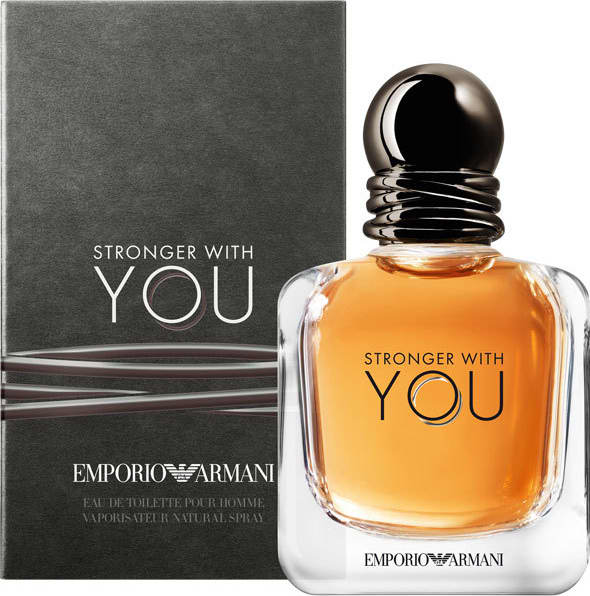 Stronger With You Giorgio Armani Eau de Toilette - Perfume Masculino 100ml