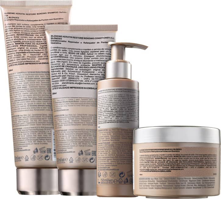 Kit Schwarzkopf Professional BlondMe Tratamento Intensivo (4 Produtos)