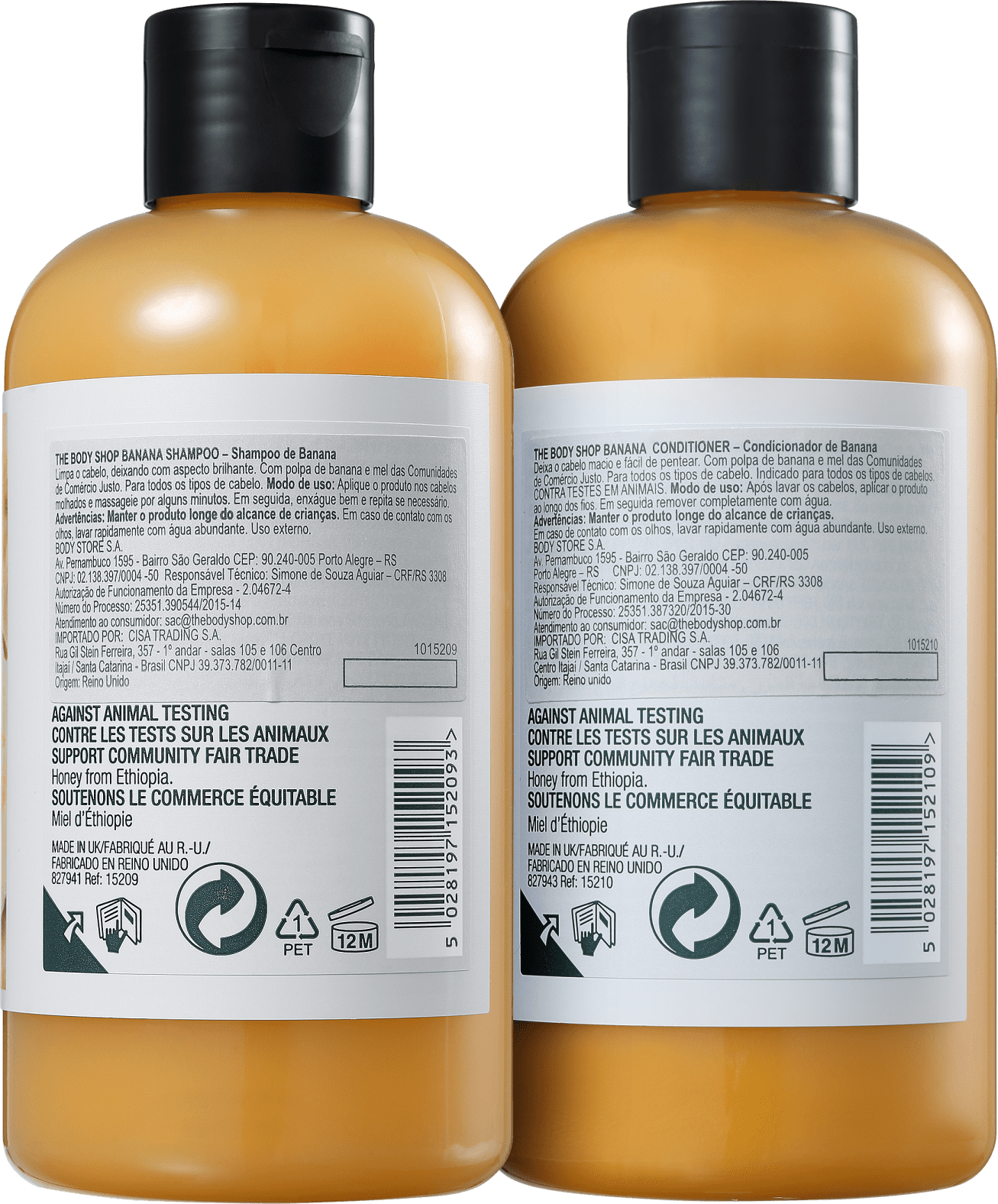 Kit The Body Shop Banana Duo (2 Produtos)