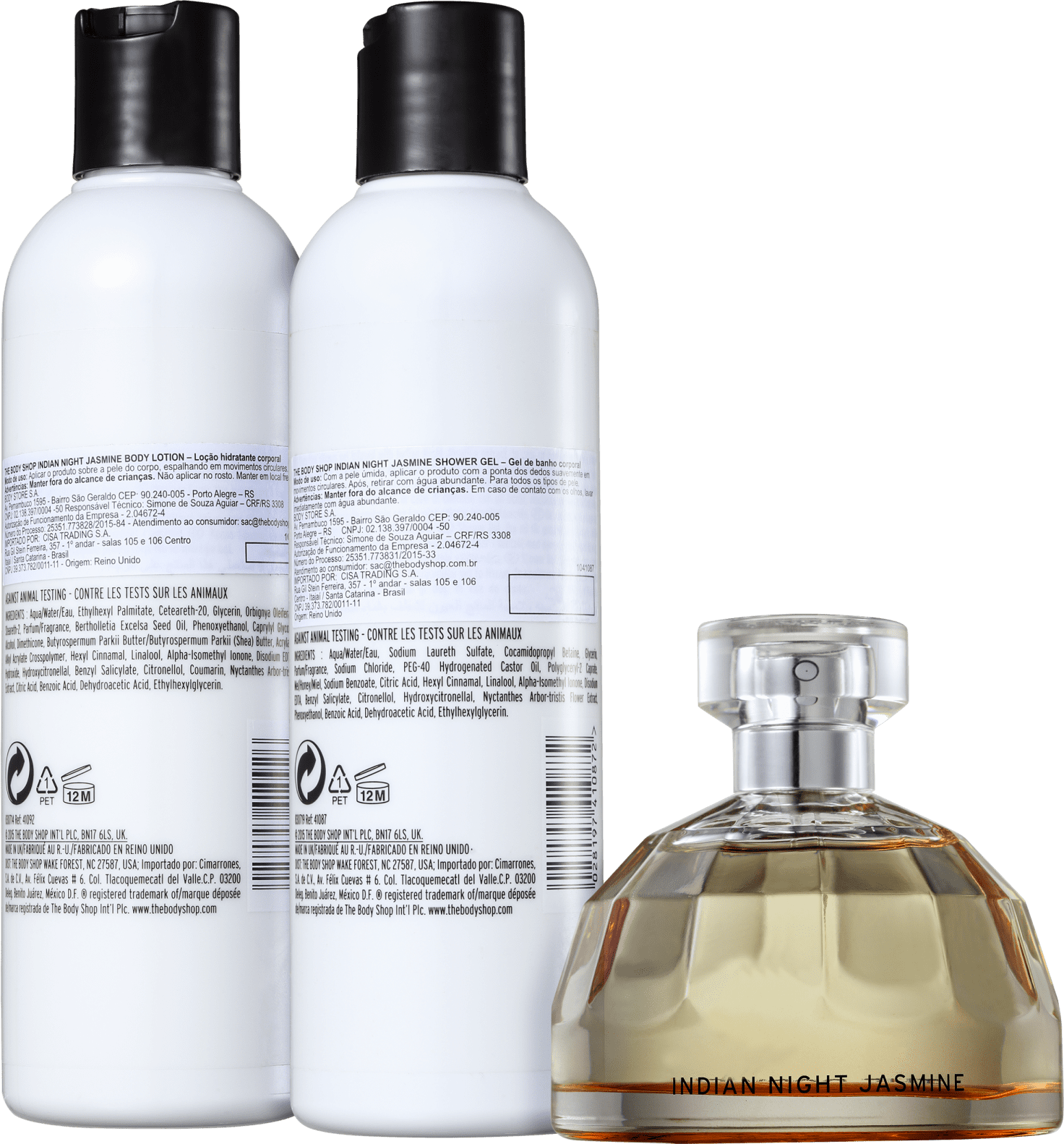 Kit The Body Shop Indian Night Jasmine (3 Produtos)