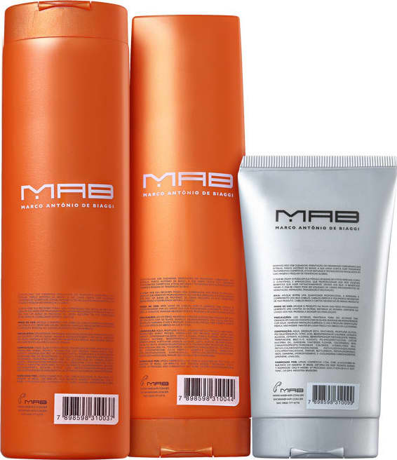 Kit MAB Marco Antônio de Biaggi Oils Recovery Proteção Antirressecamento (3 Produtos)