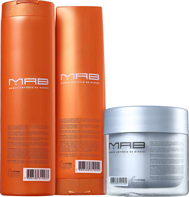 Kit MAB Marco Antônio de Biaggi Oils Recovery Hidratação e Reparação (3 Produtos)