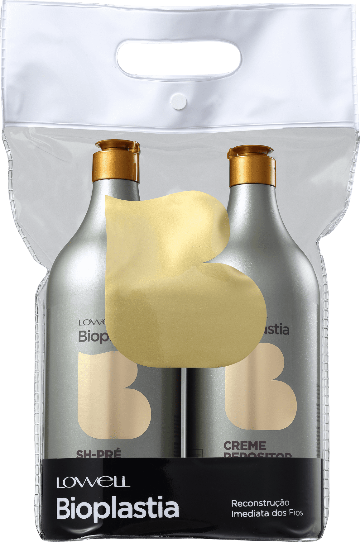 Kit Lowell Bioplastia Capilar Profissional (2 Produtos)