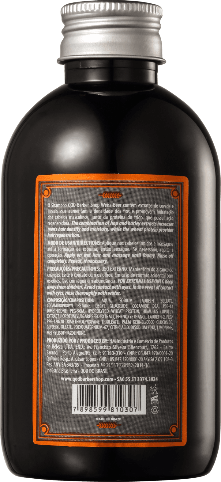 QOD Barber Shop Weiss Beer - Shampoo 250ml