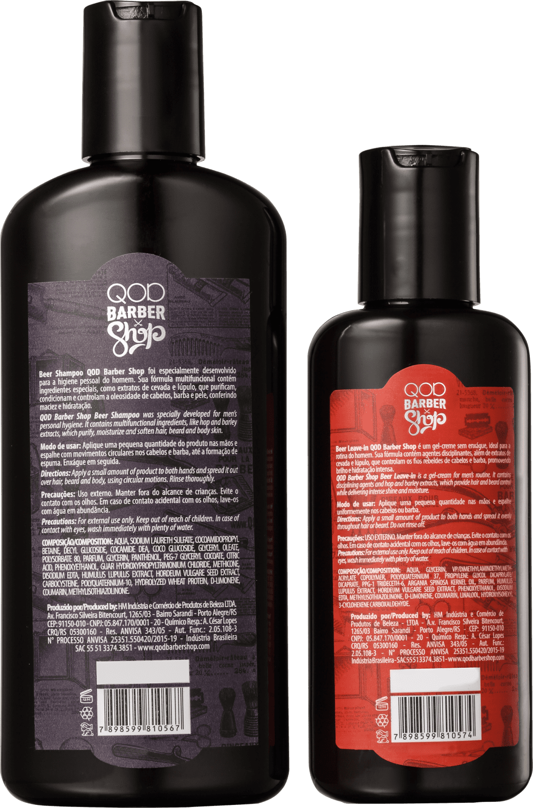 Kit QOD Barber Shop Gentlemen Essentials Pack (2 Produtos)