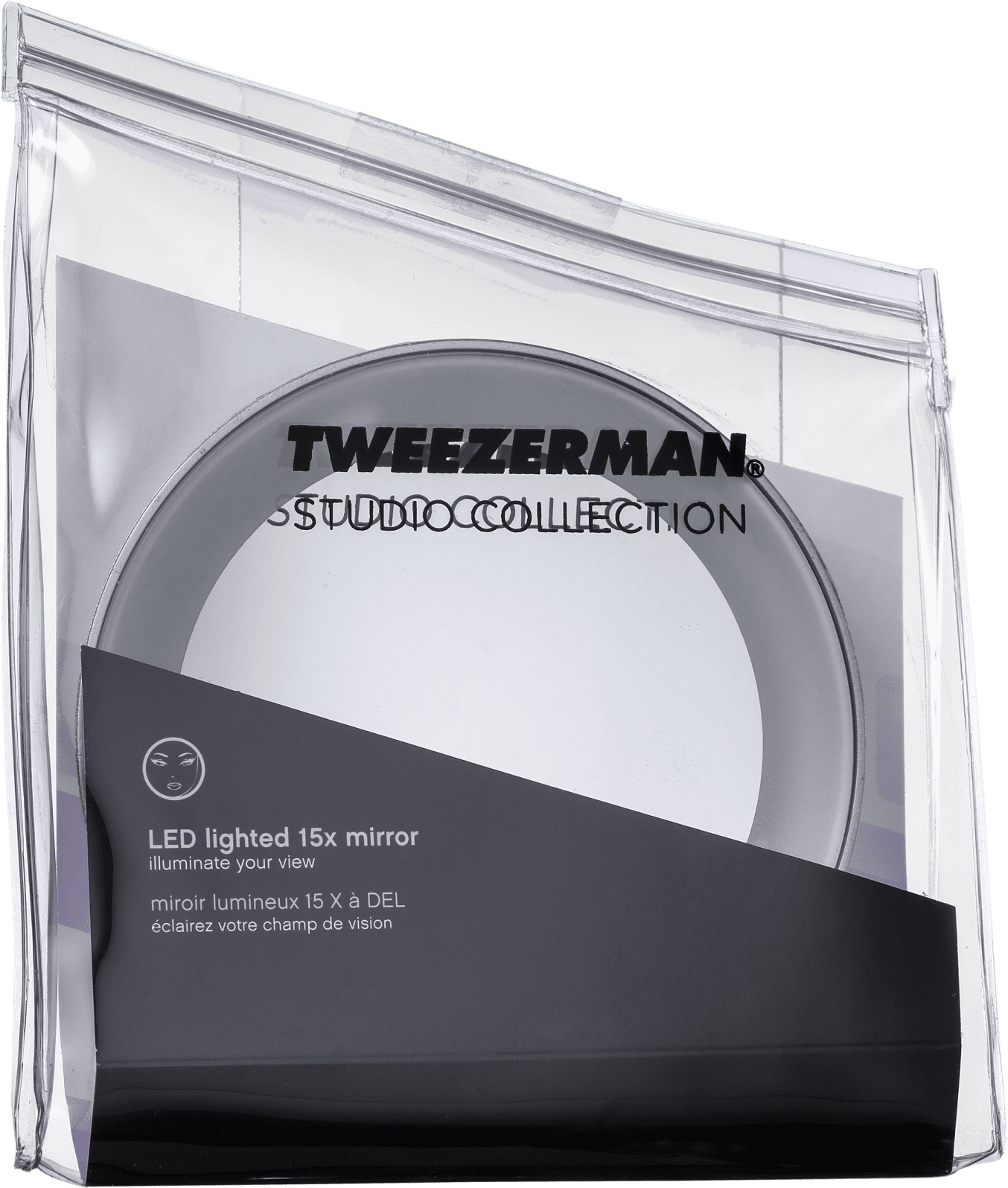 Tweezerman 15x com Luz - Espelho de Aumento