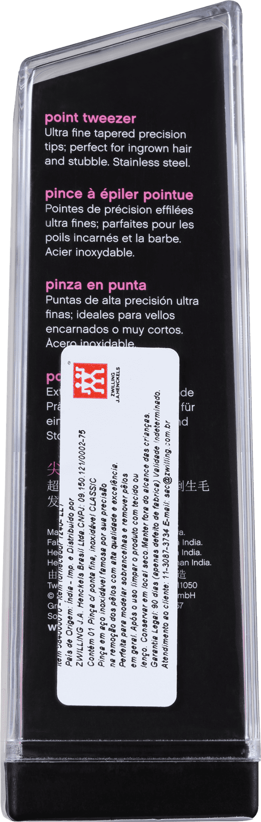 Tweezerman Ponta Fina - Pinça de Precisão