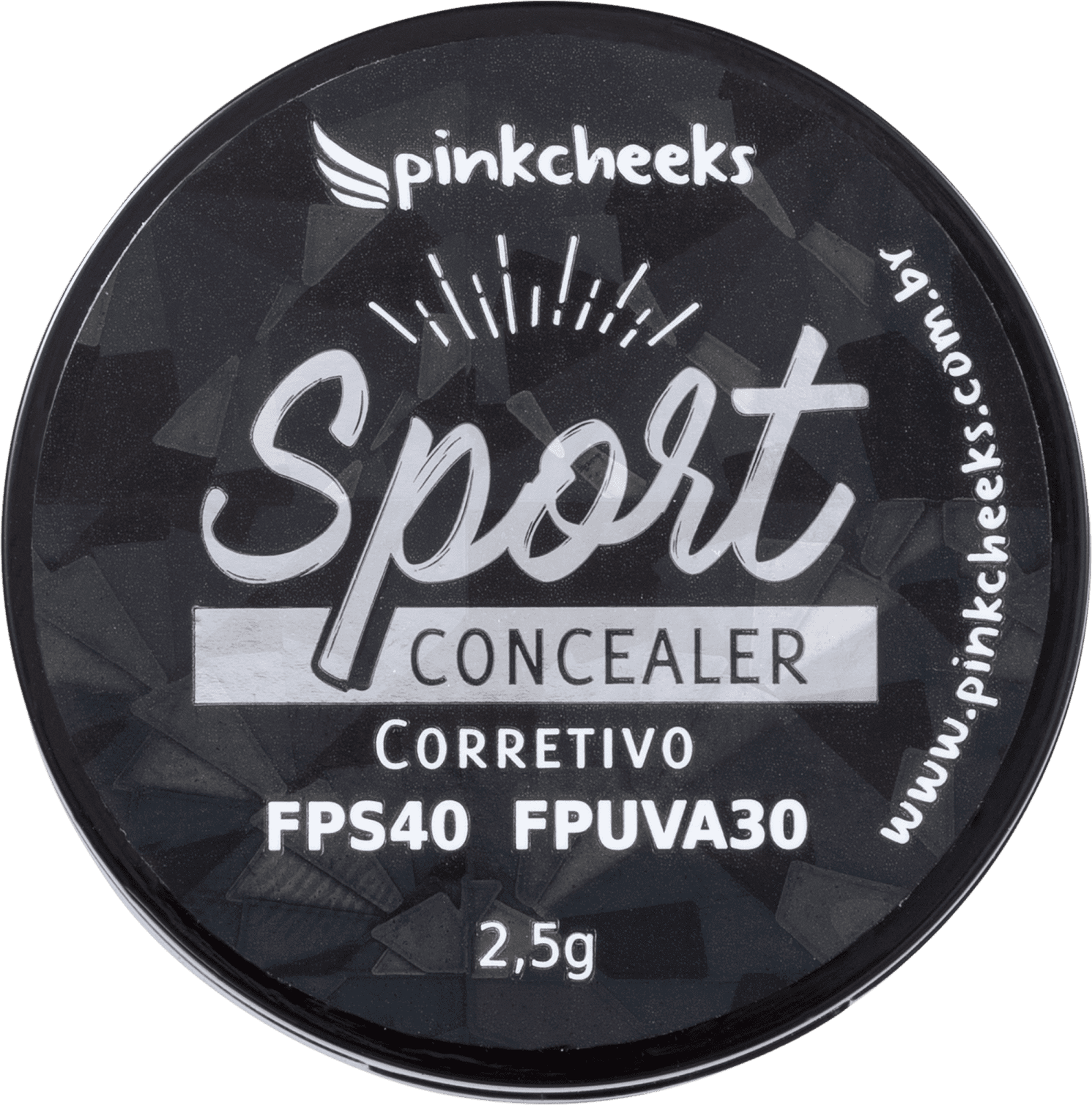 Pink Cheeks Sport Make Up FPS40 Bege Neutro - Corretivo Compacto 2,5g