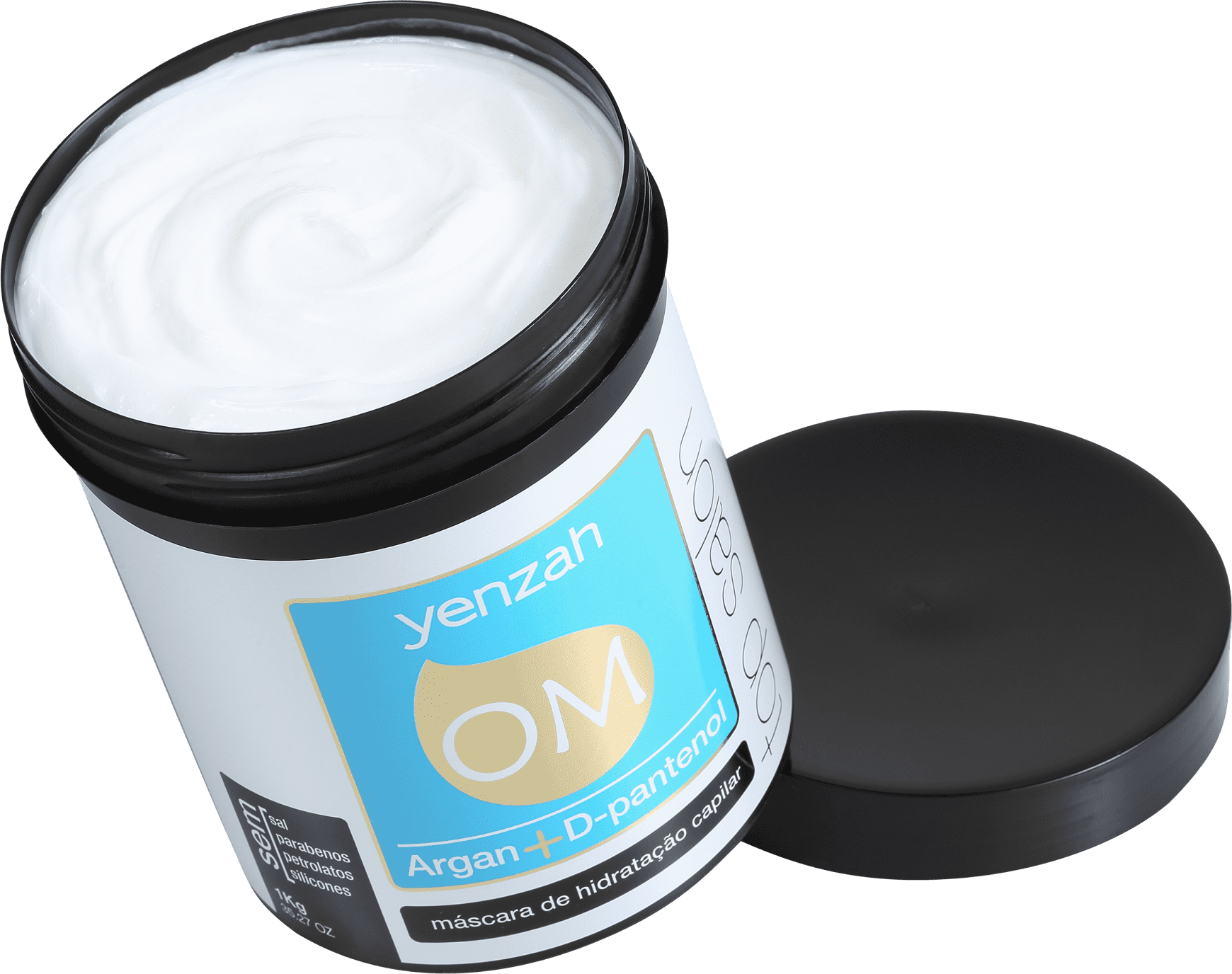 Yenzah OM Top Salon - Máscara de Hidratação 1000g