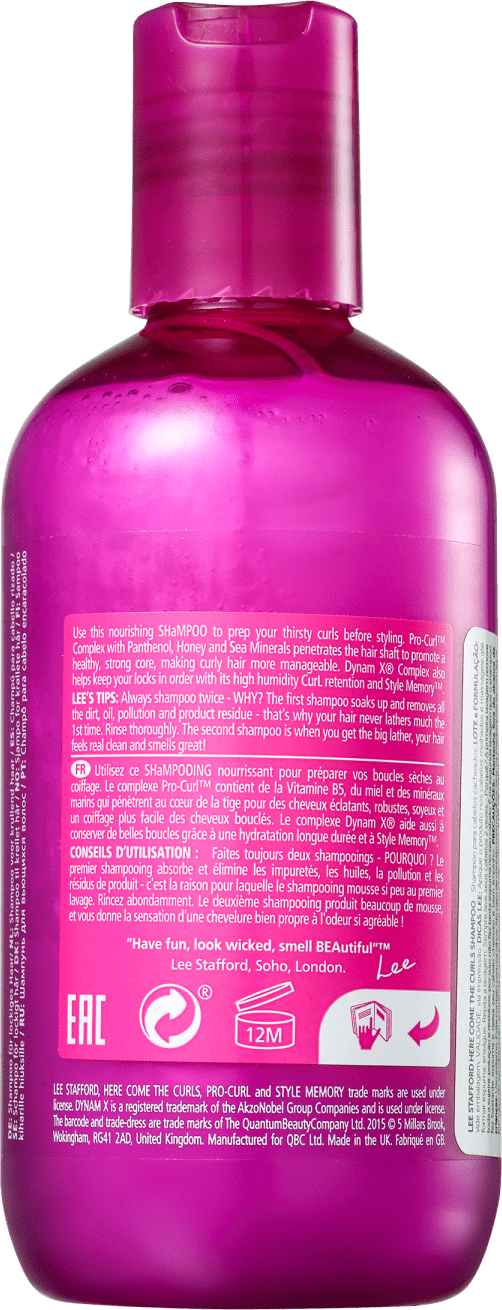 Lee Stafford Here Come The Curls - Shampoo 250ml