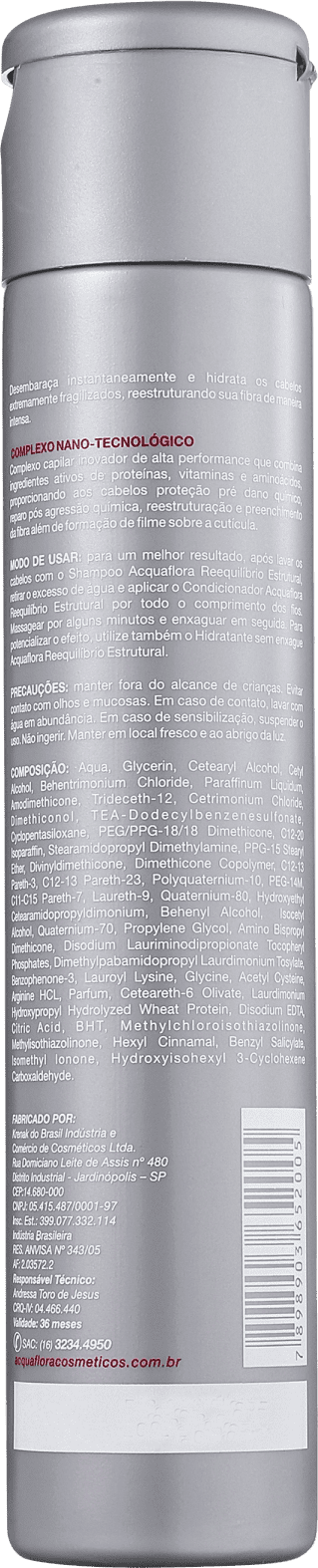 Acquaflora Reequilíbrio Estrutural - Condicionador 300ml