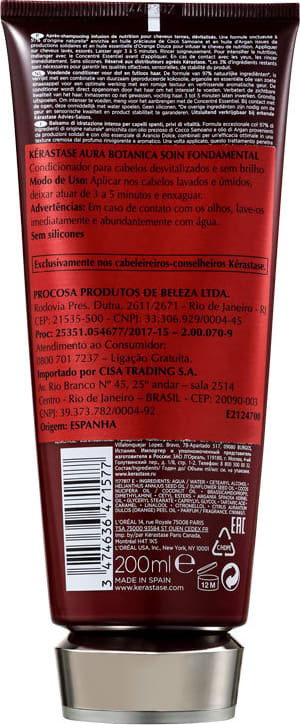 Kérastase Aura Botanica Soin Fondamental - Condicionador 200ml