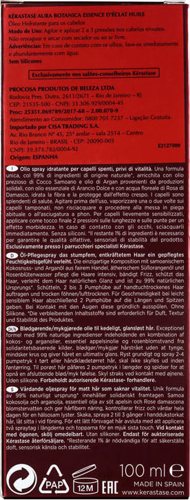 Kérastase Aura Botanica Essence D'Éclat - Óleo Capilar 100ml