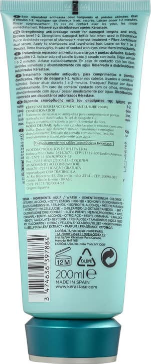 Kérastase Résistance Ciment Anti-Usure - Condicionador 200ml