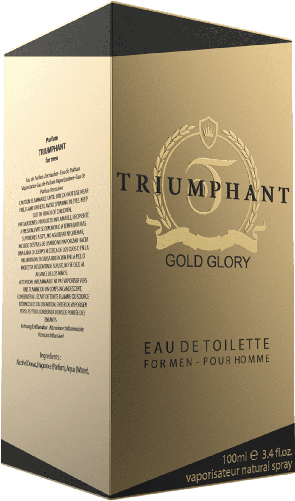Gold Glory Triumphant Eau de Toilette - Perfume Masculino 100ml
