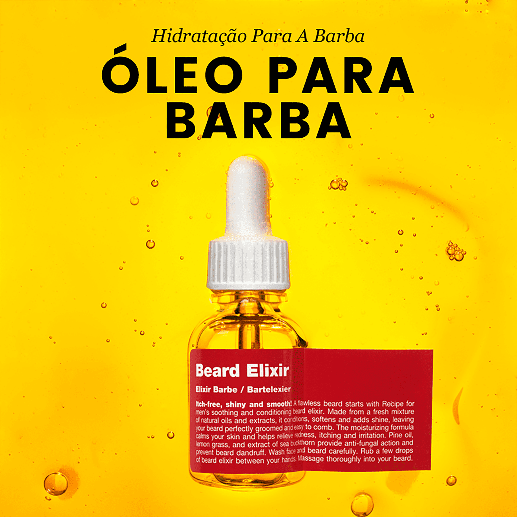 Recipe for Men Elixir - Óleo para Barba 25ml