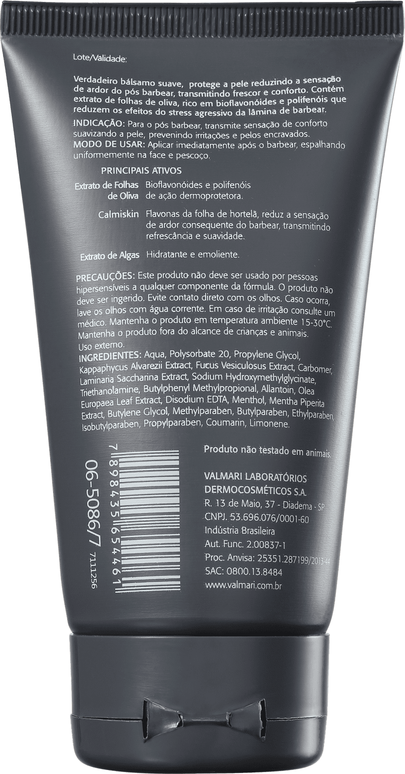 Valmari Ousare Men - Gel Pós-Barba 120g