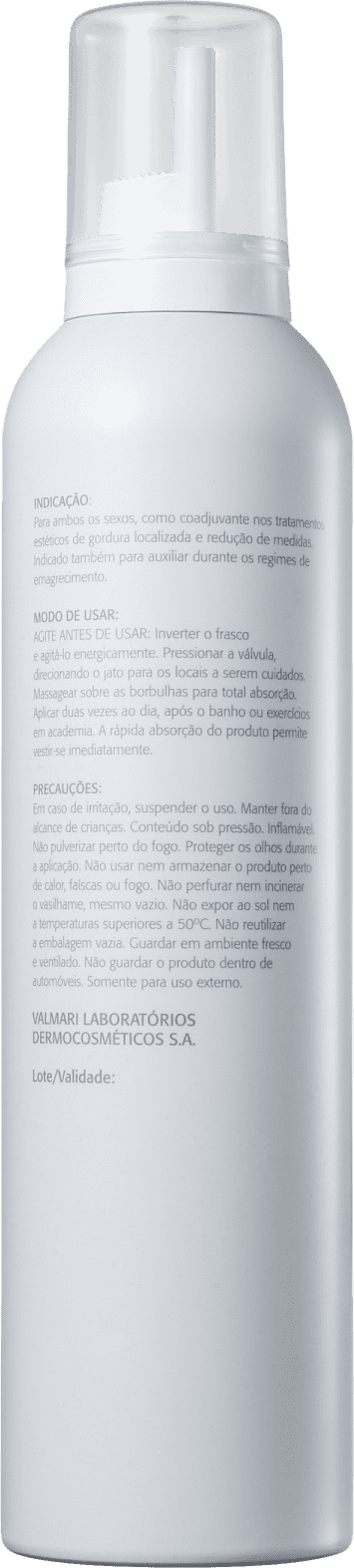 Valmari Slim & Sculp - Mousse Redutor de Medidas 220g