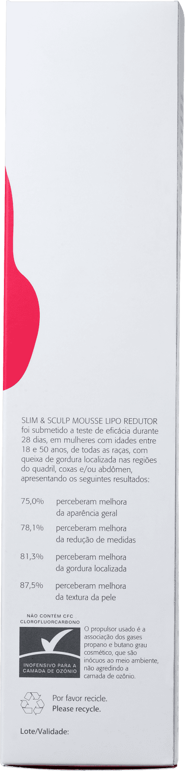 Valmari Slim & Sculp - Mousse Redutor de Medidas 220g