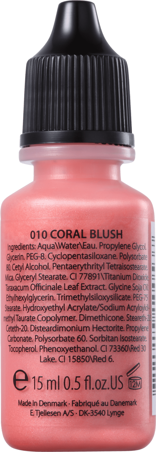 GOSH Lumi Drops 010 Coral - Blush Líquido Luminoso 15ml