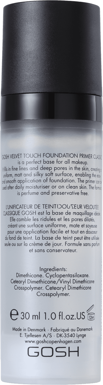 GOSH Velvet Touch Foundation Classic - Primer 30ml
