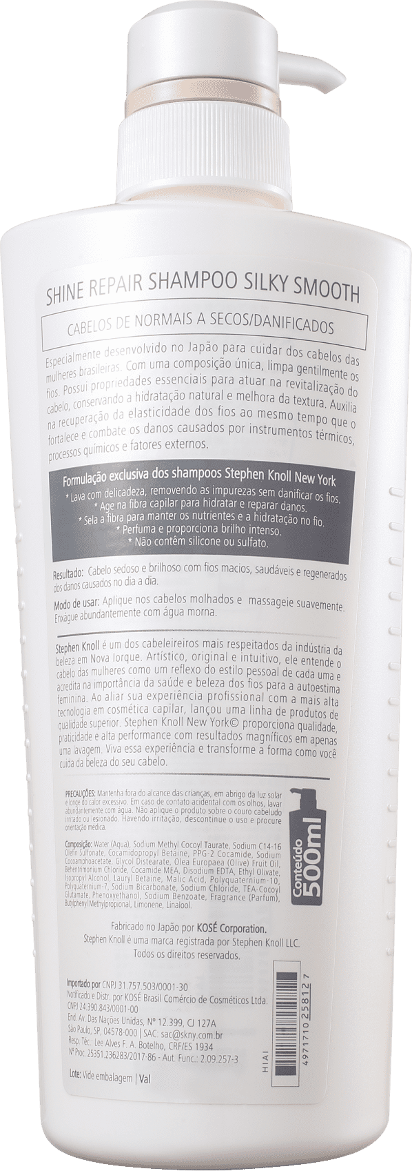Stephen Knoll Shine Repair Silky Smooth - Shampoo 500ml