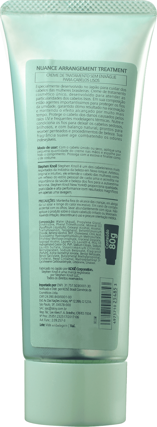 Stephen Knoll Nuance Arrange Cabelo Liso - Creme de Pentear 80g