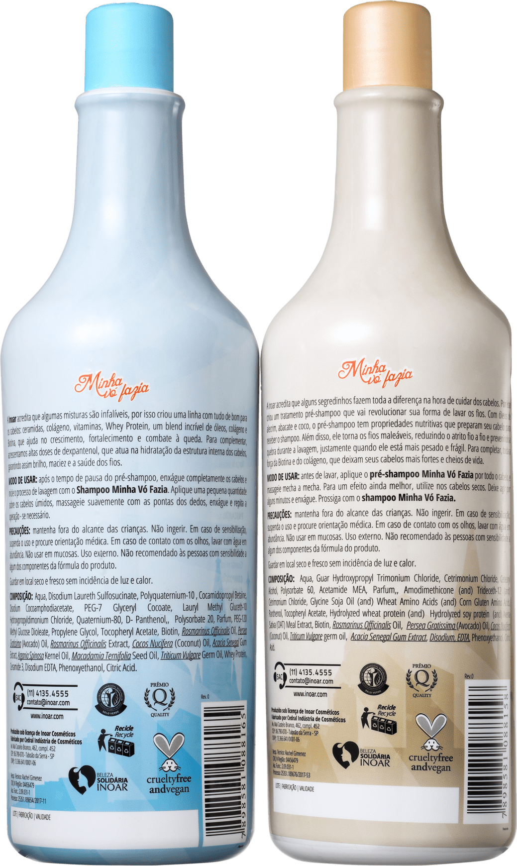 Kit Inoar Minha Vó Fazia Duo (2 Produtos)