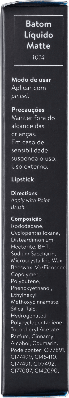 Catharine Hill Iris - Batom Líquido Matte 4,5g