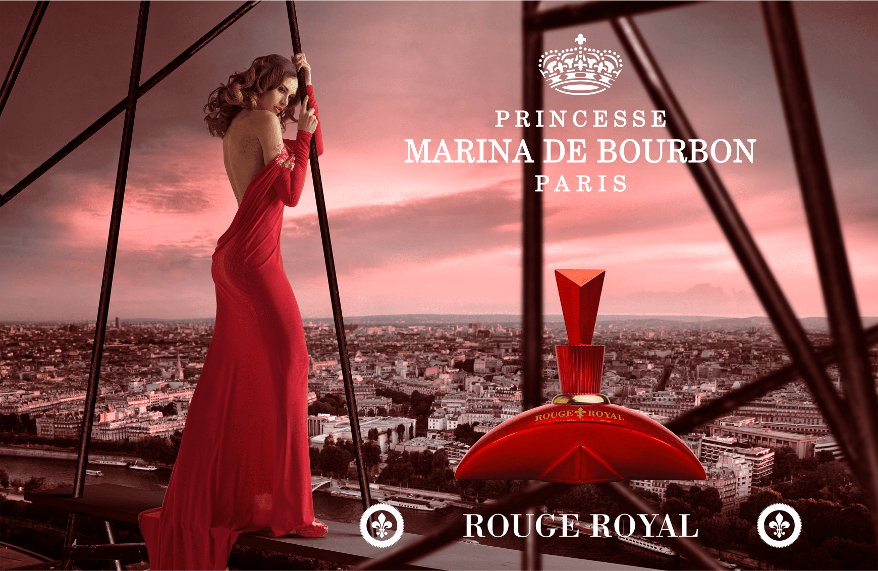 Rouge Royal Marina de Bourbon Eau de Parfum Edição Limitada - Perfume Feminino 100ml