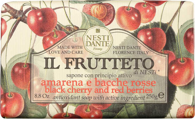 Nesti Dante Il Frutteto Amarena e Frutas Vermelhas - Sabonete em Barra 250g
