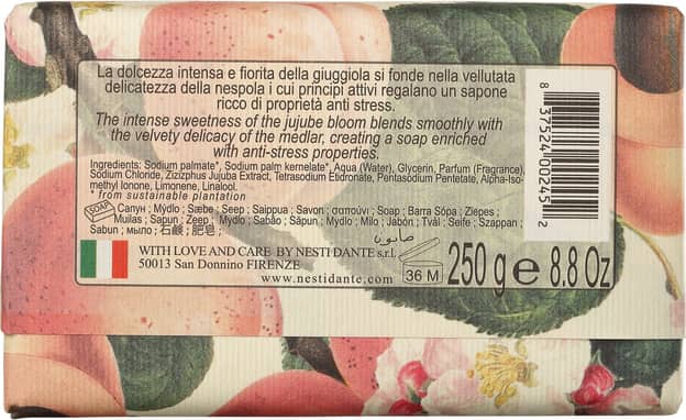 Nesti Dante Il Frutteto Nespera e Jujuba - Sabonete em Barra 250g