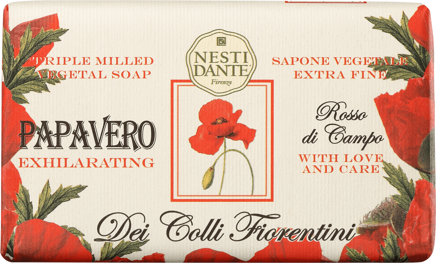 Nesti Dante Dei Colli Fiorentini Papoula - Sabonete em Barra 250g